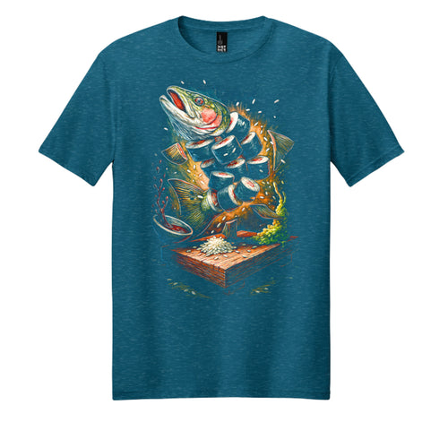 Deep Turquoise Fleck - DM108 - FRONT