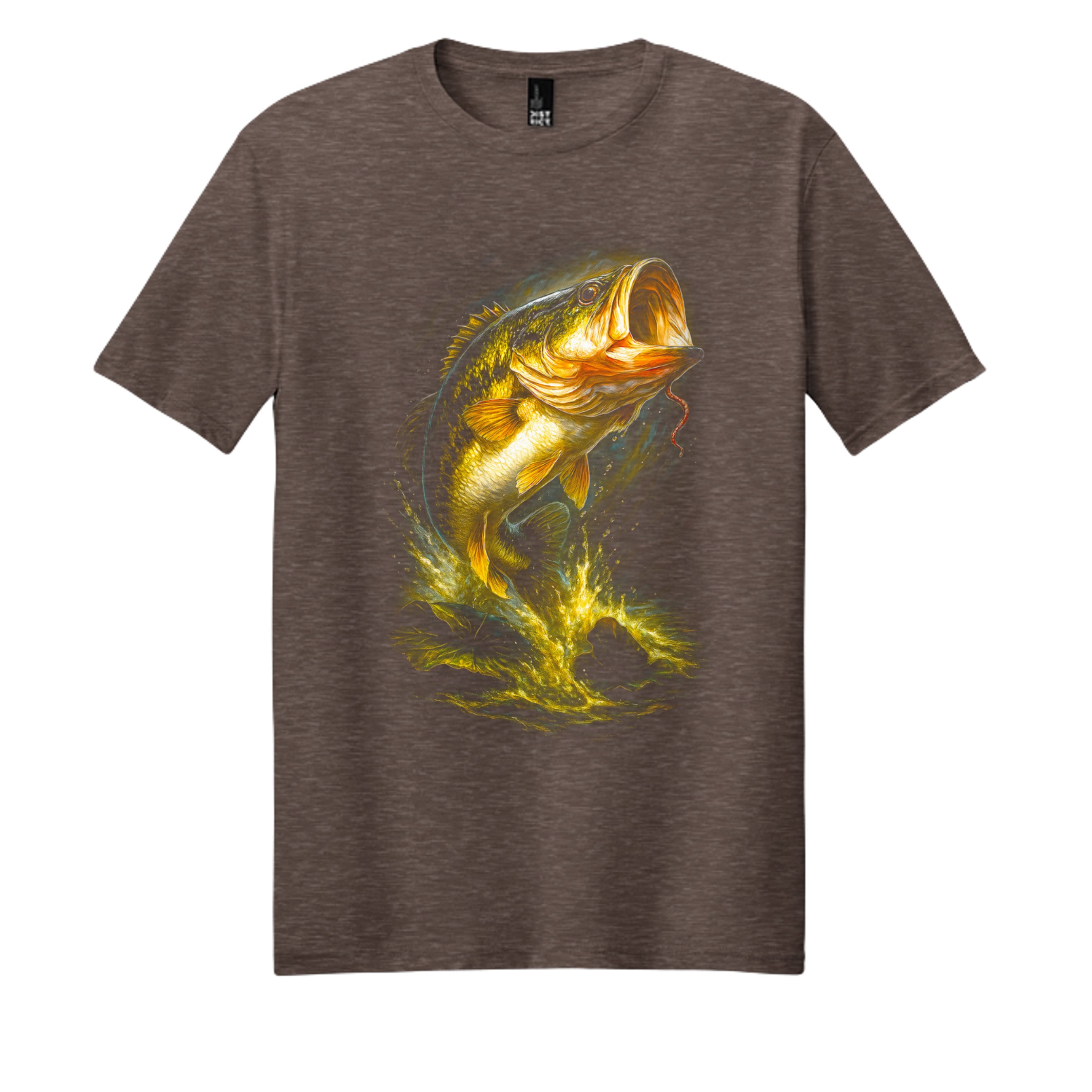 Heathered Brown - DM108 - FRONT
