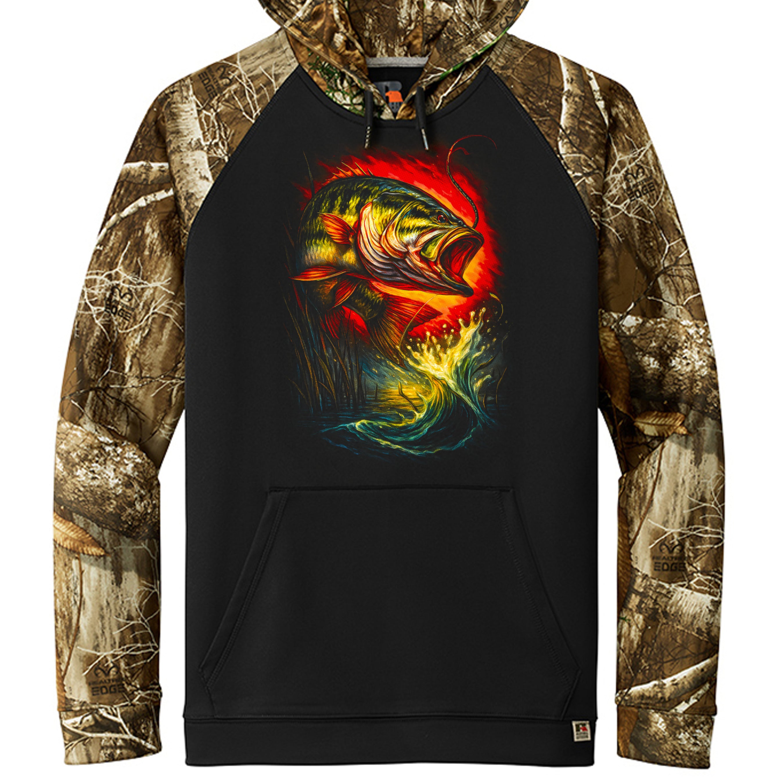 Black/ Realtree Edge - RU451 - FRONT