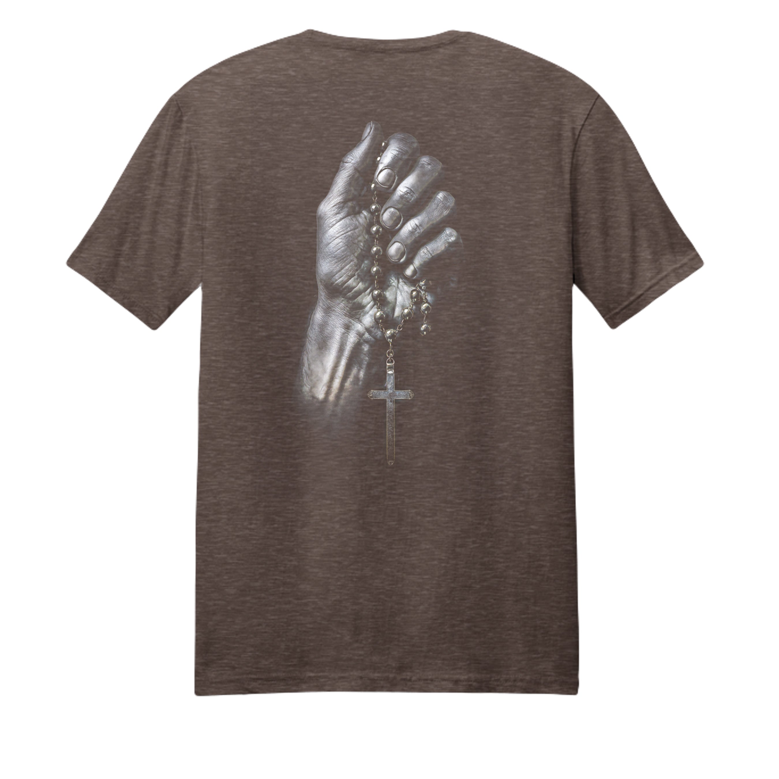 Heathered Brown - DM108 - BACK