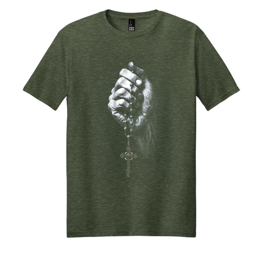 Heathered Forest Green - DM108 - FRONT