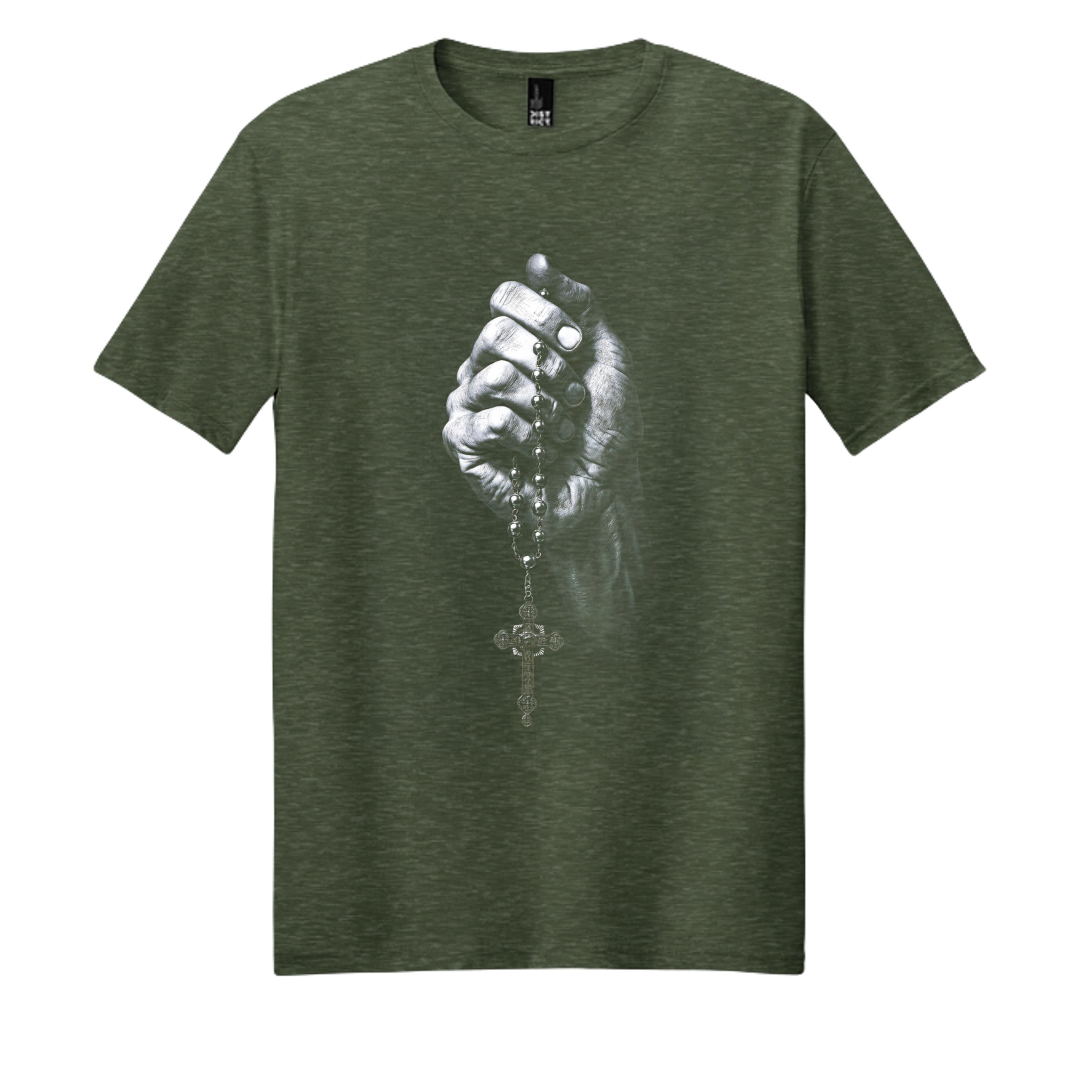 Heathered Forest Green - DM108 - FRONT